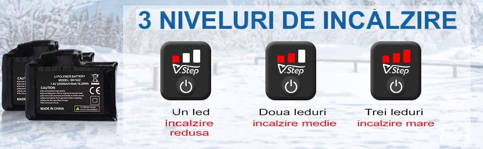 Cagula incalzita cu baterie, masca de schi cu incalzire, control prin aplicatie pentru barbati si femei, rezistenta la vant pentru motociclete, vanatoare si ciclism, neagra - foto 4