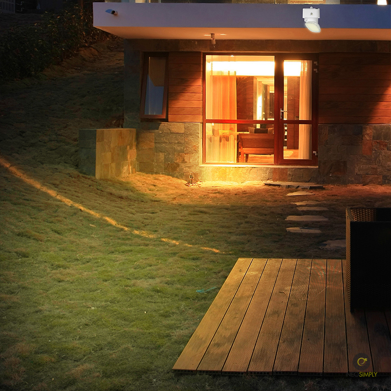 Lampa Solara De Exterior LED, 2000 Lumens, 20W, 39 led-uri, IP65, cu senzor de proximitate si 3 moduri smart de operare - foto 12