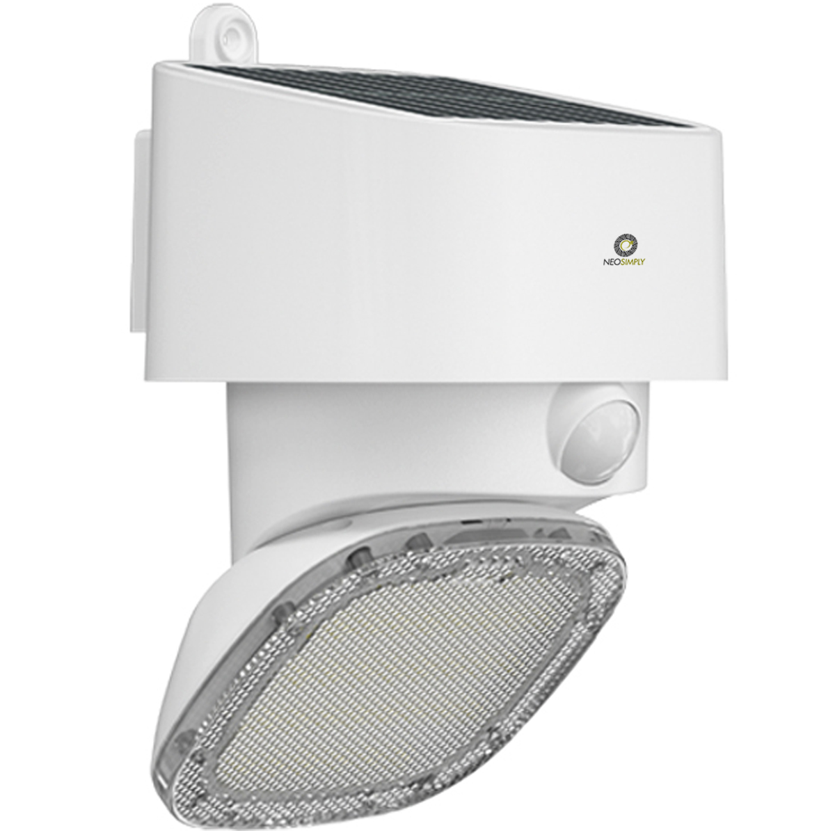 Lampa Solara De Exterior LED, 2000 Lumens, 20W, 39 led-uri, IP65, cu senzor de proximitate si 3 moduri smart de operare - foto 9