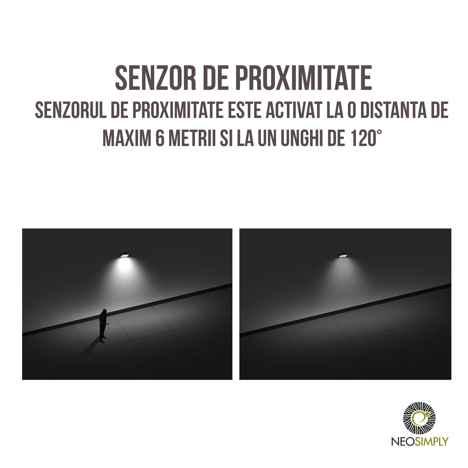Lampa Solara LED Portabila de Exterior, Camping, 1000 lumeni, 21 OSRAM LEDs, 4 Moduri de utilizare, cu senzor de proximitate si panou solar detasabil prin cablu de 4 Metri – Gri Antracit - foto 5