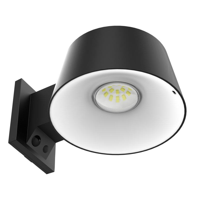 Lampa Solara LED Portabila de Exterior, Camping, 1000 lumeni, 4 moduri de operare, senzori de luminozitate si miscare - foto 1