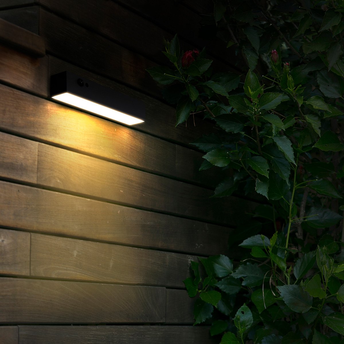 Lampa Solara LED Portabila de Exterior, Camping, 1000 lumeni, 4 Moduri de utilizare, cu senzor de miscare si de luminozitate, Black - foto 3