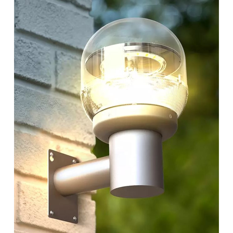 Lampa Solara LED Portabila de Exterior, Camping, 230lumeni, rotatie 360% dupa razele solare, bluetooth app, senzori de luminozitate si miscare - foto 6