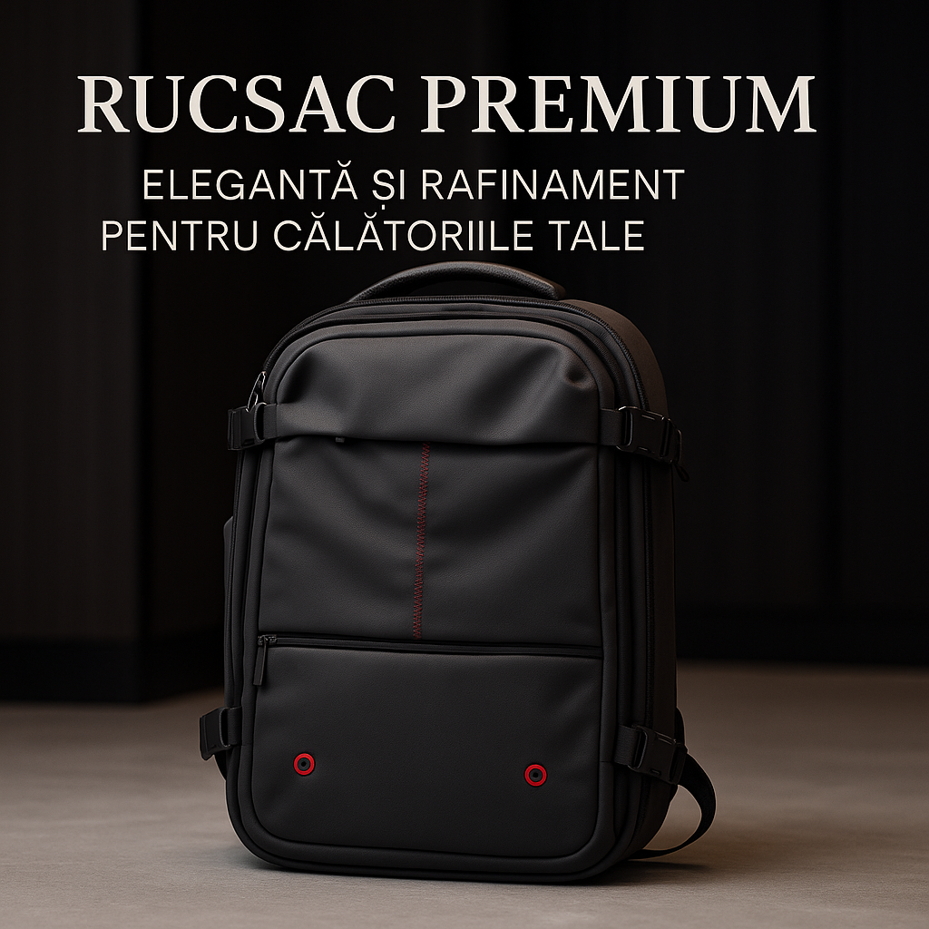 Rucsac Vidabil pentru Calatorii si Avion Premium 49x32x20 cm, Compresie cu Vacum, Impermeabil, Anti-Furt, Capacitate Extensibila pana la 60L, Pompa Vid inclusa - foto 3