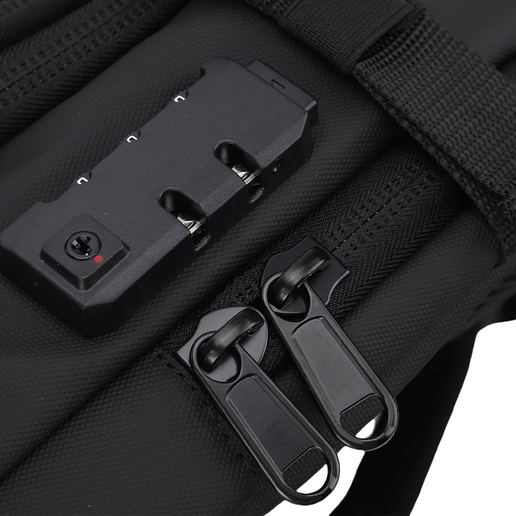 Rucsac Vidabil pentru Calatorii si Avion Premium 49x32x20 cm, Compresie cu Vacum, Impermeabil, Anti-Furt, Capacitate Extensibila pana la 60L, Pompa Vid inclusa - foto 4