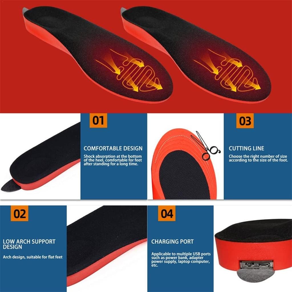 Set Branturi/Talpici Incalzite Electric cu Acumulator, APP Control, Marime S - foto 11