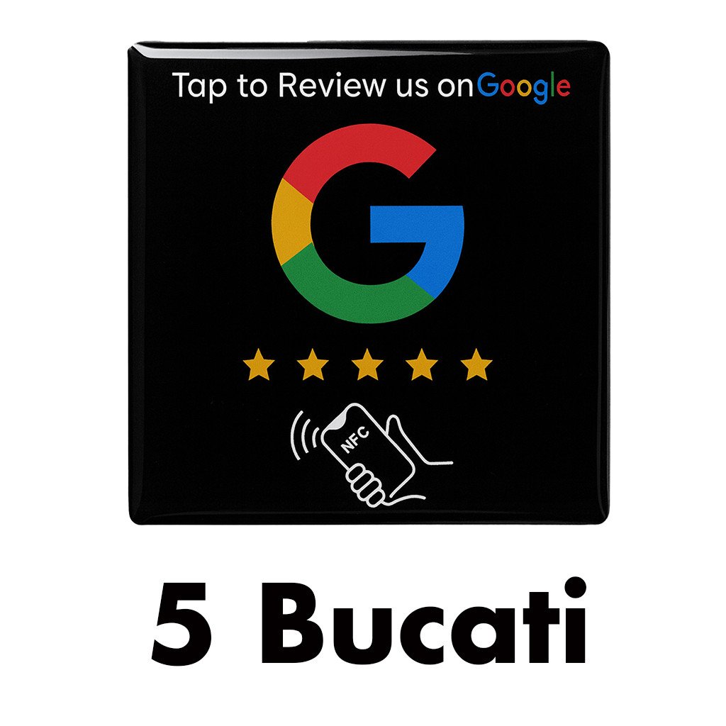 Sticker Epoxy Google Review, tehnologie...