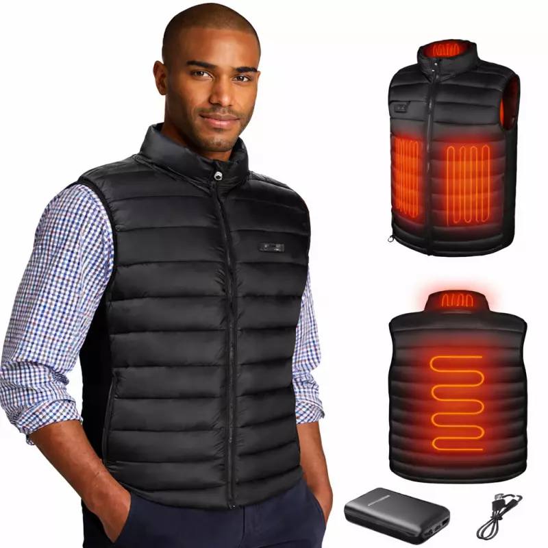 Vesta termica Unisex vesta incalzita cu...